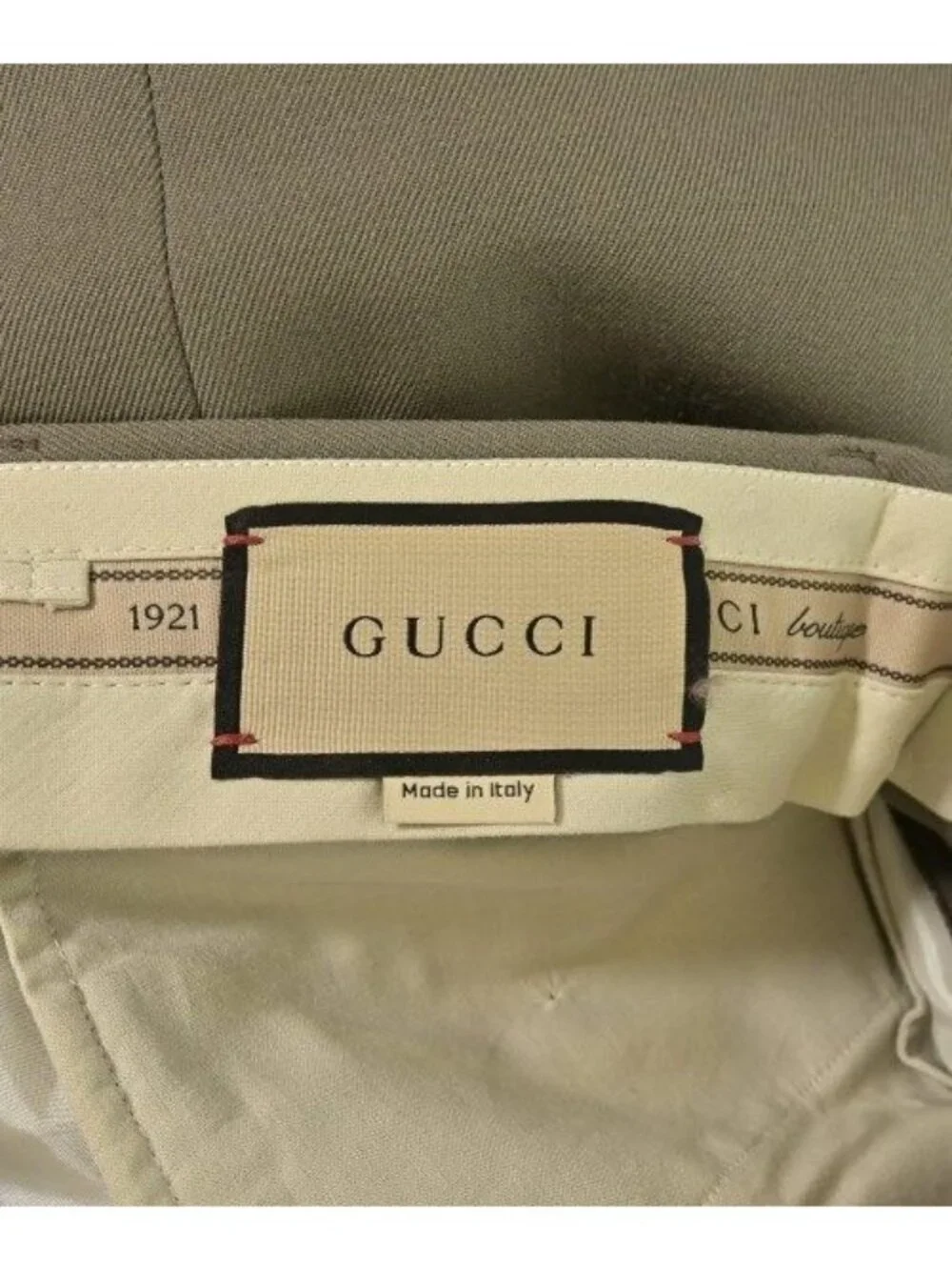 Gucci Cropped Pants Brown